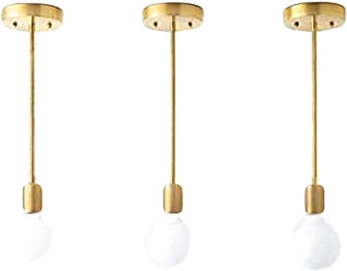 Single Holder Pendant Hanging Light Set of 3