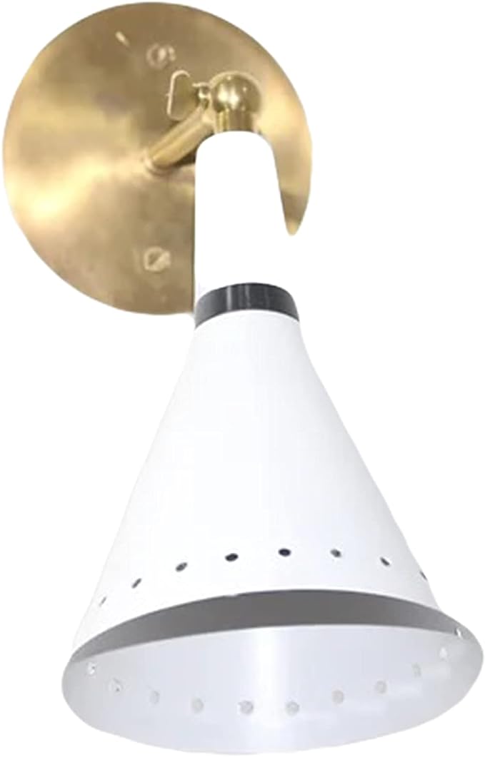 Vintage Handcrafted Brass Wall Sconce