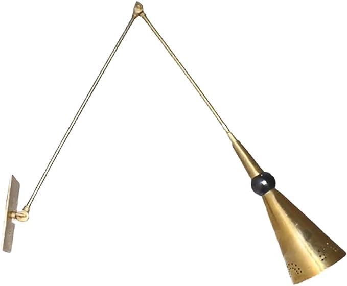 Modern Handcrafted Brass Wall Sconce