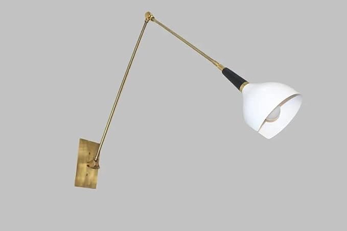 Unique Handcrafted Brass Wall Sconce